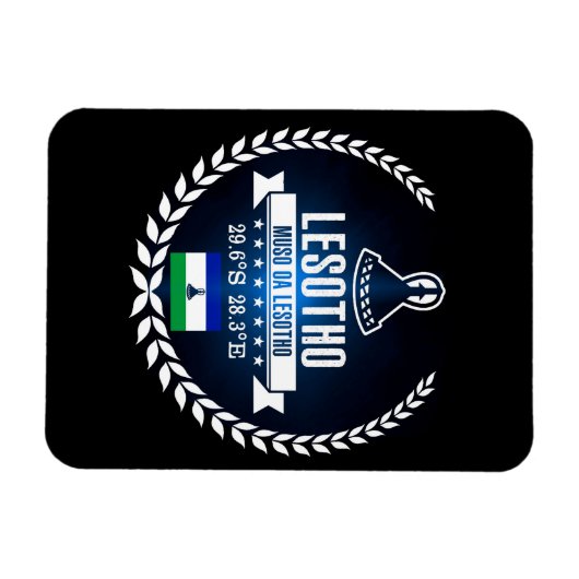 Lesotho Magneet (Horizontaal)