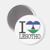 Lesotho Magneet (Voorkant / Achterkant)