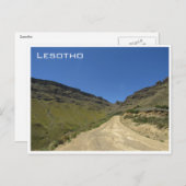 lesotho sani pass briefkaart (Voorkant / Achterkant)