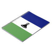 Lesothovlag Notitieboek (Linkerzijde)