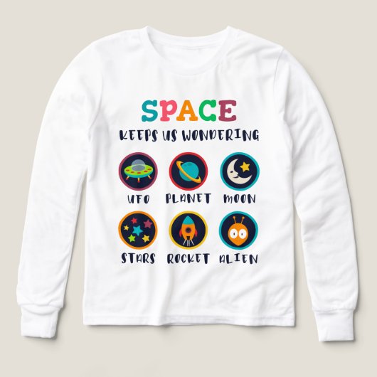 L'espace nous fait nous poser des questions (Motif recto)