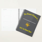 Lesplanner met ruimte voor naam planner (Display)