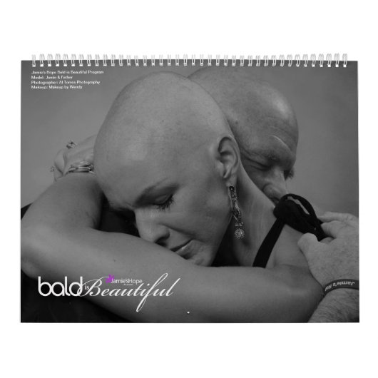 L'espoir 2018 de Jamie chauve est beau calendrier (Protection)