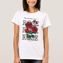 L'espoir du T-shirt | de fleur du T-shirt | de