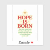 L'Espoir Est Né Sticker (Feuille)