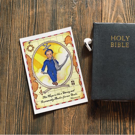 L'espoir est une carte d'Ancre d'anniversaire