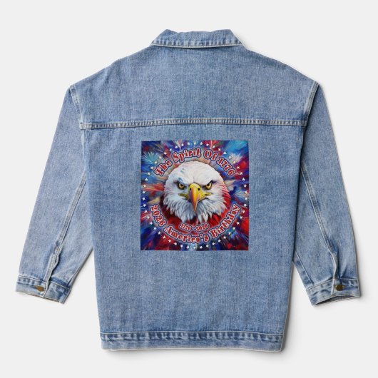 L'Esprit de 1776, 2026 l'Aigle Rouge de Feu d'Amér (Verso)
