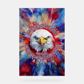 L'Esprit de 1776, 2026 L'aigle rouge de feu d'Amér (Recto)