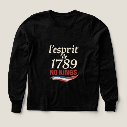l'esprit de 1789 No Kings (Motif recto)