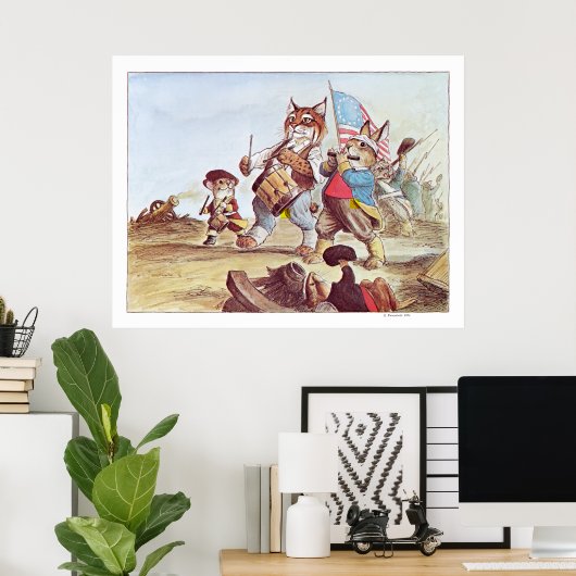 "L'esprit de 76" Poster de Willard/Tripp (Bureau à domicile)