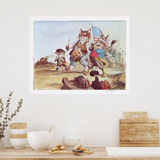 "L'esprit de 76" Poster de Willard/Tripp (Cuisine)