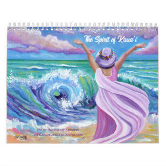 L'Esprit de Kauai Hawaii Calendrier