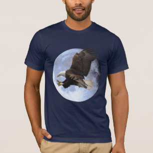L'ESPRIT DE LA LIBERTÉ L'aigle chauve T-shirt anim