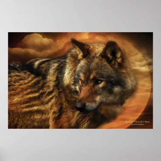 L'Esprit De La Lune D'Or Poster / Imprimer (Devant)