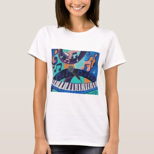L'esprit de la musique - T-shirt féminin (Devant)