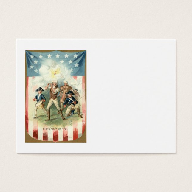 L'esprit du drapeau des États-Unis de 76 batteurs  (Devant)