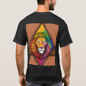 "L'Esprit du Sauvage : T-shirt Lion" (Dos)