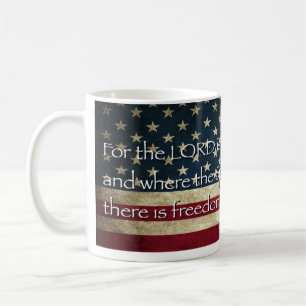 L'Esprit du Seigneur Liberté mug
