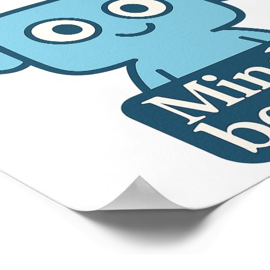 L'esprit est une citation de beauté - Art mural in (Coin)