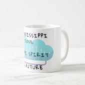 L'esprit et l'âme de l'IA - Mug de café (Devant droit)
