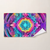 L'Esprit Mandala vibrant (Serviette à main)