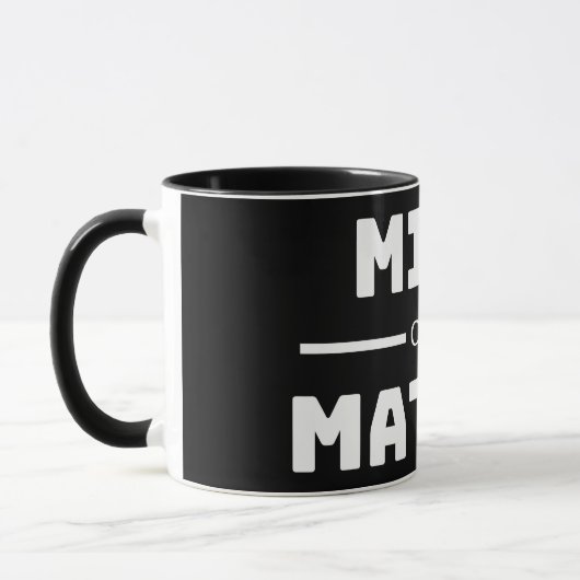 L'esprit sur la matière Mug (Gauche)