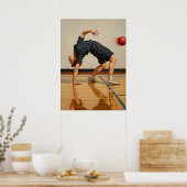 L'ESQUIVE GRACIEUSE (De sierlijke Dodge) Poster (Keuken)