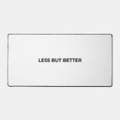 Less But Better Large Minimalist Typographic (Recto)