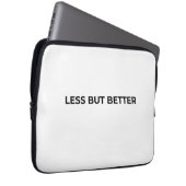 Less But Better Minimalist Professional  Laptop Sleeve (Voorkant Rechts)