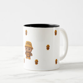 less but better Mug Tweekleurige Koffiemok