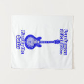 Less is more unless it's playing the guitar wandkleed (Voorkant (horizontaal))