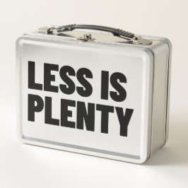 Less Is Plenty Minimalistische Streetwear-Typograf