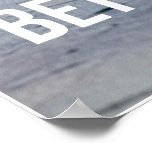 Less Noise Better Results Quote Poster (Coin)