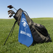 Less Talk More Golf Golfhanddoek (Groen)