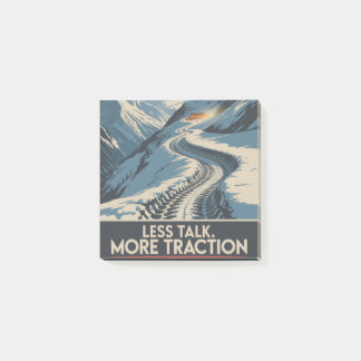 Less Talk. More Traction Post-it® Notes