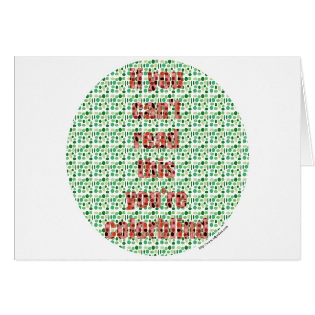 L'essai daltonien (Devant horizontal)