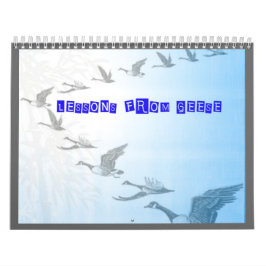 LESSEN VAN DE GEESE CALENDAR KALENDER