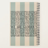 Lessen van een Showman Planner (Achterkant)