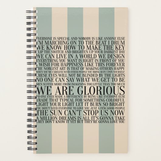 Lessen van een Showman Planner (Voorkant)