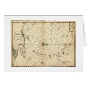 Lesser Antilles Map 1650