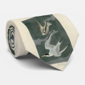 Lesser (minst) Tern - Audubon's vogels in Amerika Stropdas (Opgerold)