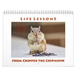 Lessons van de Chipper en de Chipmunk Calendar Kalender