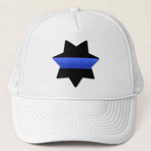 Lest We Forget - Het dunne blauwe lijn badge Trucker Pet