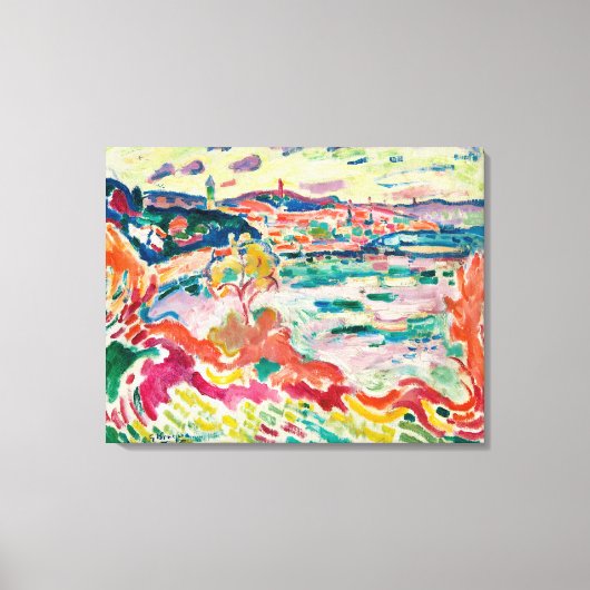 L'Estaque | Georges Braque | Canvas Afdruk (Voorkant)