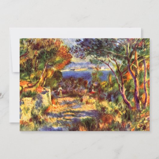 L'Estaque van Pierre Renoir, impressionisme (Voorkant)