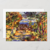 L'Estaque van Pierre Renoir, impressionisme (Voorkant / Achterkant)