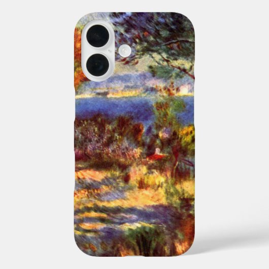L'Estaque van Pierre Renoir,  impressionisme Case-Mate iPhone Case (Achterkant)