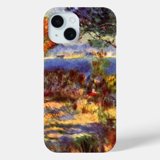 L'Estaque van Pierre Renoir,  impressionisme Case-Mate iPhone Case (Achterkant)