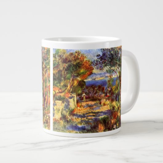 L'Estaque van Pierre Renoir,  impressionisme Jumbo Mok (Voorkant rechts)