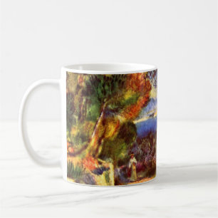 L'Estaque van Pierre Renoir, Vintage Impressionism Koffiemok